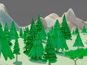 Vegetation 3D Model