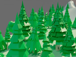 Vegetation 3D Model