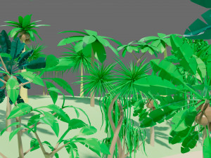Vegetation 3D Model