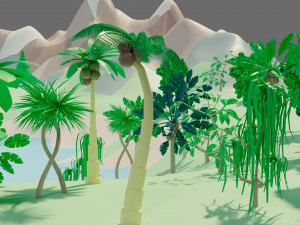 Vegetation 3D Model
