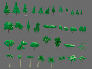 Vegetation 3D Model