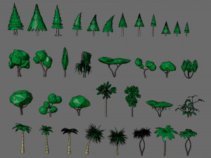 Vegetation 3D Model