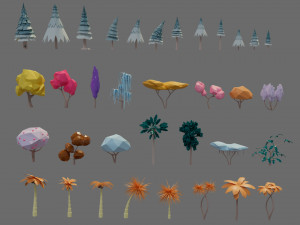 Vegetation 3D Model