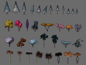 Vegetation 3D Model