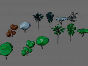 Vegetation 3D Model
