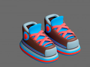 Sneakers Modelo 3D