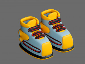 Sneakers Modelo 3D