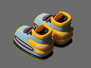 Sneakers Modelo 3D