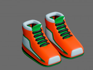 Sneakers Modelo 3D