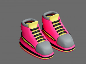 Sneakers Modelo 3D
