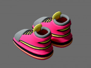 Sneakers Modelo 3D