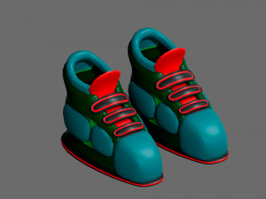 Sneakers Modelo 3D