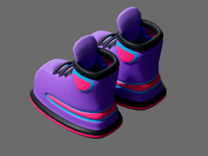 Sneakers Modelo 3D