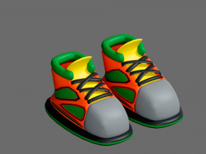Sneakers Modelo 3D