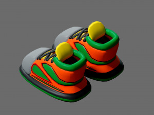 Sneakers Modelo 3D