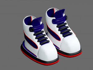 Sneakers Modelo 3D