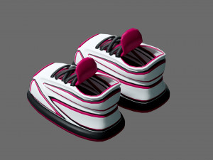 Sneakers Modelo 3D