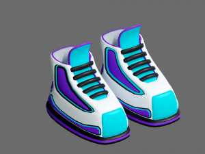 Sneakers Modelo 3D