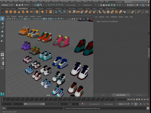 Sneakers Modelo 3D