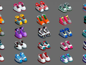 Sneakers 3D Model