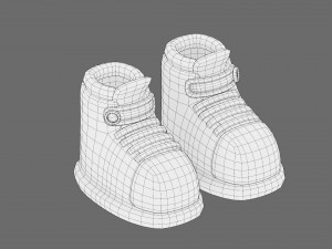 Sneakers Modelo 3D