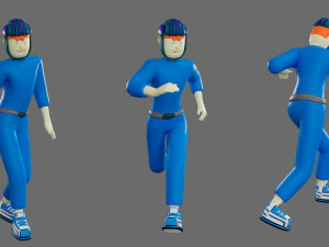 Cartoon characters-1 3D Model