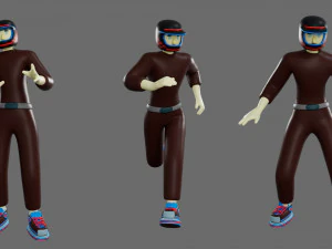 Cartoon characters-1 3D Model