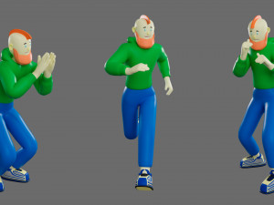 Cartoon characters-1 Modelo 3D