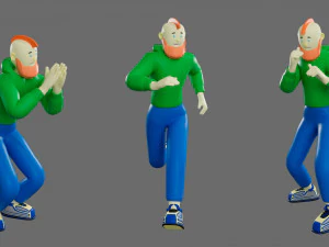 Cartoon characters-1 3D Model