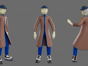 Cartoon characters-1 Modelo 3D