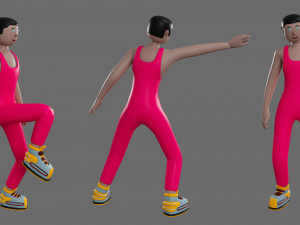 Cartoon characters-1 Modelo 3D