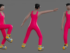 Cartoon characters-1 3D Model