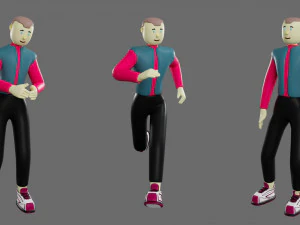Cartoon characters-1 3D Model