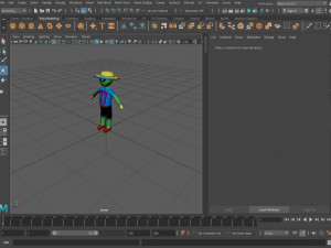 Cartoon characters-3 aliens 3D Модель