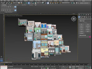 Low poly interior 3 3D Model