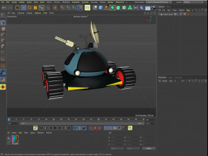 Low poly moon rover 3D 模型