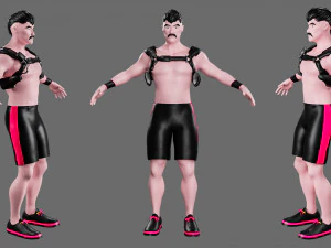 Characters-4 street fighter 3D Model