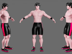 Characters-4 street fighter 3D Model