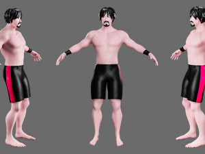 Characters-4 street fighter 3D मॉडल