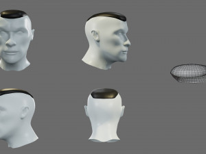 Cartoon hairstyles Modèle 3D