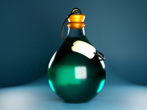 Flasks 3D Model