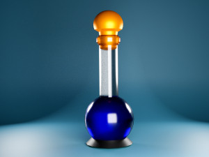 Flasks 3D Model
