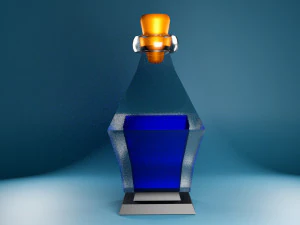 Flasks 3D Model