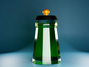 Flasks 3D Model