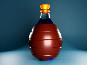 Flasks 3D Model