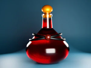 Flasks 3D Model