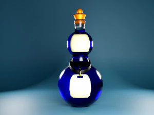 Flasks 3D Model