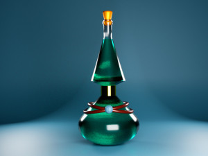 Flasks 3D Model