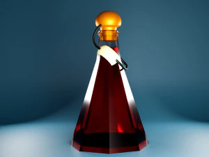 Flasks 3D Model