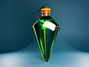 Flasks 3D Model